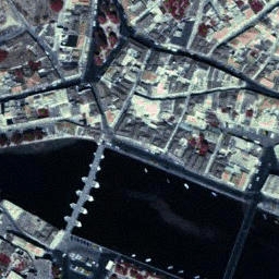 Tavira vista por sat�lite